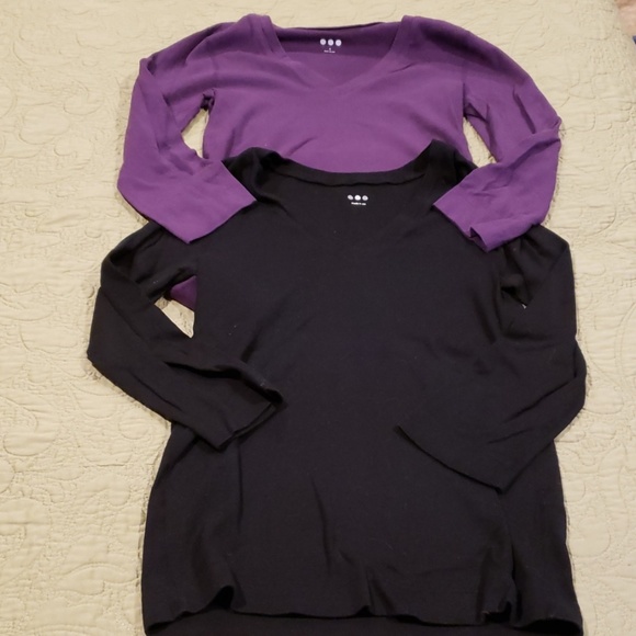 Three Dots Tops - FINAL! 3 DOTS V NECK BUNDLE!!